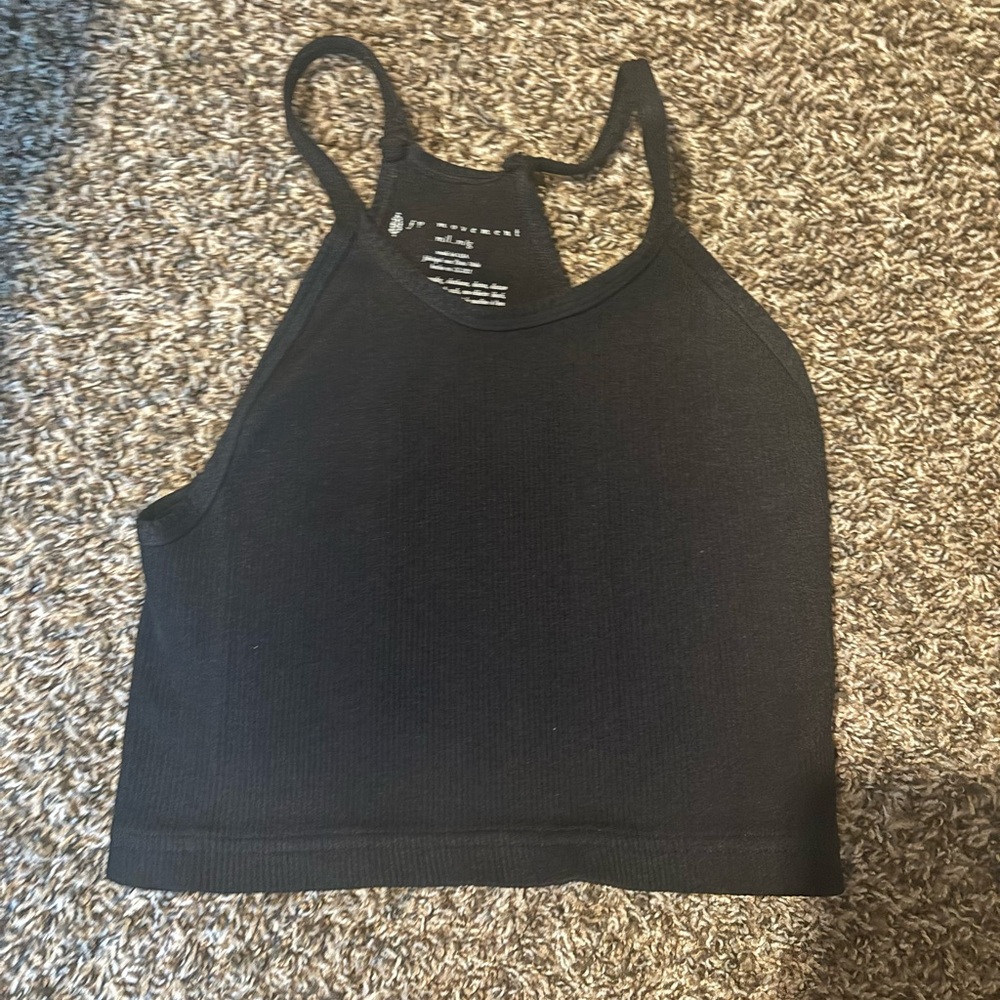 Free people movement ribbed top